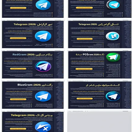 لوگوی Telegram X 2026